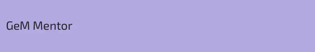 GeM Mentor